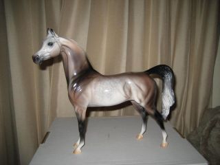 Peter Stone Boaz Glossy Dapple Rose Grey Arabian Stallion Artisan Hall 