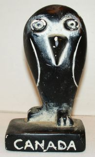 Canada Bird Swityk Canadian Souvenir Figure Figurine