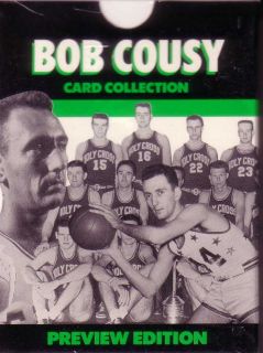 Bob Cousy 1991 Preview Edition 25 Card Basketball Set