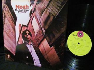 BOB SEGER SYSTEM NOAH RARE 2nd 1969 Capitol Lime Green Label LP VG NM 