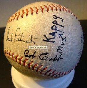 1939 Hollywood Stars Bob Cobb Signed Baseball Gail Patrick Ball PCL 