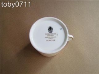 wedgwood senator coffee cans and saucers