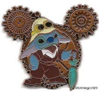Disney DS Mickey Mouse Steampunk Gears Series Stitch Le 250 Pin