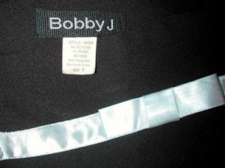 bobby j womens black pleated dress pants slacks sz 3