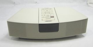 you are bidding on a pre owned bose wave radio awr113 white this radio 