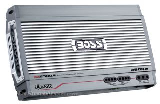 boss audio nx2500 4 2500 watt 4 channel heavy duty amplifier