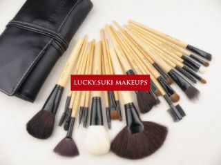 Bobbi Brown 24 pcs Pro Makeup Brushes Set Cosmetic Kit with Pleather 