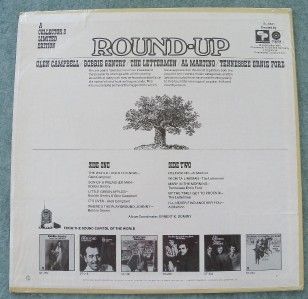 Folk Country Round Up Various Artists LP Capitol SL6641