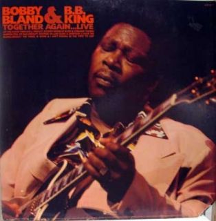 Bobby Bland B B King Together Again Live LP VG 1976