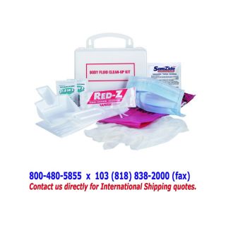 National Standards Bio Hazard Kit Body Fluid Clean Up