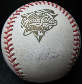 BOBBY VALENTINE Signed Autographed 2000 World Series Baseball Ball New 
