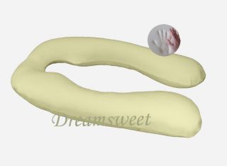   Pregnancy Memory Foam Full Length U Shape Total Body Bed Pillow, D55