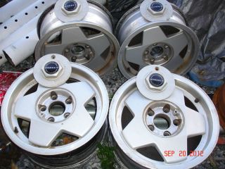 Borbet Aluminum Rims Set of 4 7JX15 H2