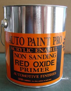 Auto Body Paint Shop Non Sanding Enamel Red Oxide Primer Lead Free Non 