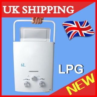   LPG Propane Portable Tankless Instant Hot Water Heater Boiler