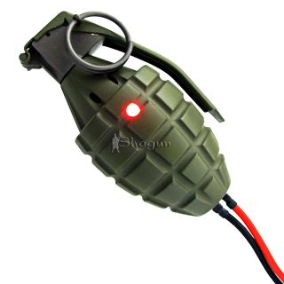 Bol Aluminum MK 2 Grenade Shape Airsoft RC Battery Discharger