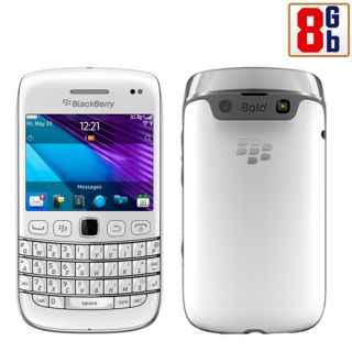 New Blackberry Bold 9790 8GB White WiFi Unlocked GSM Quadband 3G ATT 