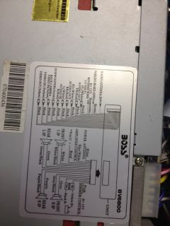 boss bv 6800 in dash dvd cd player with am fm tuner sku bv 6800 boss 