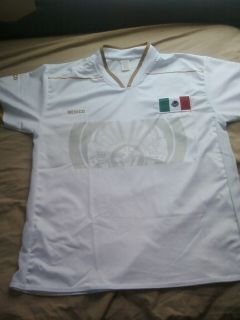   mens 2012 Olympic Olimpiadas white soccer jersey brand size L/XL