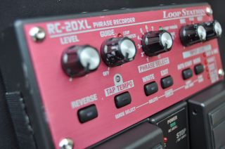 boss rc 20xl loop station effect pedal owned used by paul gilbert mr 