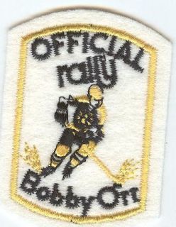 Bobby Orr 1972 Boston Bruins Hockey Rally Patch 2 x 3