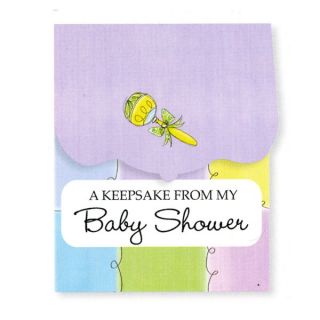 Bottles and Booties Keepsake Registry Baby Shower