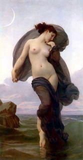 William Bouguereau Evening Mood Oil Painting Repro