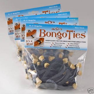 Packs of Bongoties® 40 Total Bongo Ties 