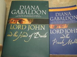 Diana Gabaldon Outlander Series Book Lot Time Travel 1 7 2 Lord John 9 