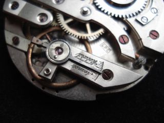 Extremely RARE Vintage QTE Boutte Swiss Watch Antique Movement Parts 