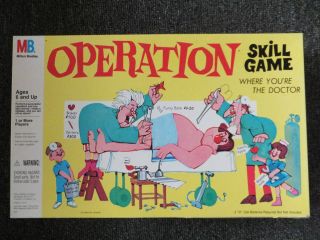  1965 Milton Bradley Operation Game