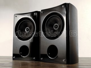 100% New High End 6 1/2 Bass Reflex Bookshelf Speaker (pair)