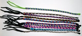 Wholesale Lot of 20 Friendship Bracelets Screw Twisted