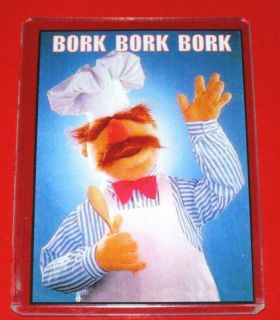 Crazy Swedish Chef Bork Muppet Funny Chop Fridge Magnet