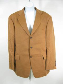 Arnold Brant Brown Cashmere Sports Coat Jacket Blazer