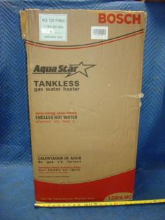 Bosch AQ125FXNG Natl Gas Tankless Instant Water Heater