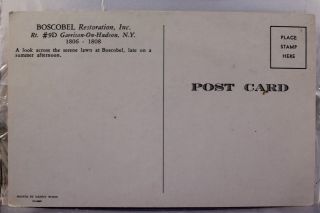 New York NY Boscobel Postcard Old Vintage Card View Standard Souvenir 