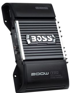 New Boss CE202 200W 2 CH Car Audio Amplifier Amp 2 Channel 200 Watt 