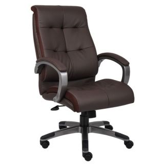 Boss Office Products High Back Double Plush Executive Chair