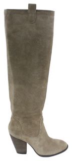 Vince Camuto Braden Taupe Verona Suede Boots 8 New
