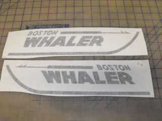 Boston Whaler Boat Decals 14 x 3 Boston Whaler Stickers Tags Emblems 