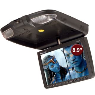 Telar TFA89W 8 9 Overhead Flip Down Monitor DVD Player