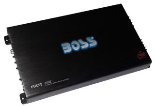 BOSS AUDIO R12002 NEW 2400W MOSFET 2 CHANNEL POWER AMPLIFIER REMOTE 