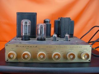Vintage Brainard Amplifier HIFI Stereo Phono Radio Tape AUX Tube HI FI 