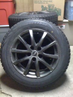 Set of Borbet LV5 Anthracite 16x7 Tires not Included