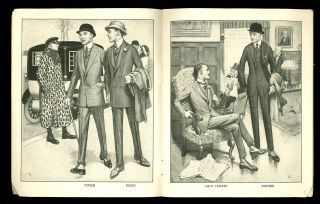 1914 Mens Clothing Catalog Brandegee Kincaid Co Mens Fashion Suits 