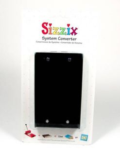 New Sizzix System Converter Cuts Sizzlits Cuttlebug