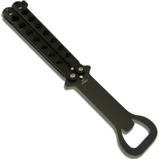   Trainer Practice Balisong Butterfly Knife Bottle Opener Dull