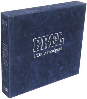 Jacques Brel LOeuvre Integrale 14 LP Deluxe Box France