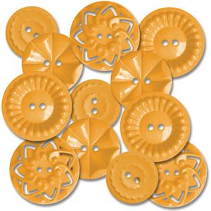 Jenni Bowlin took her favorite styles of vintage molded buttons and 